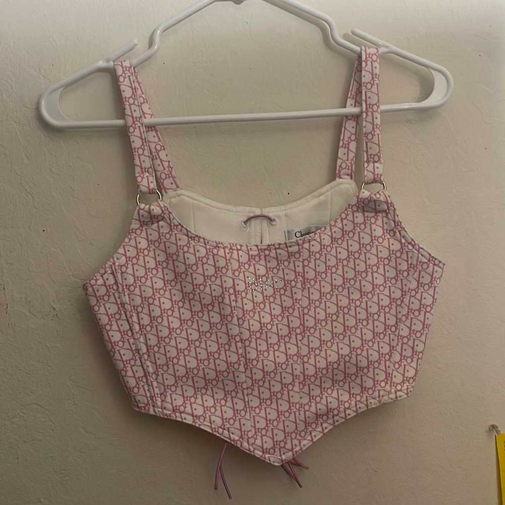 Vintage Christian Dior bustier